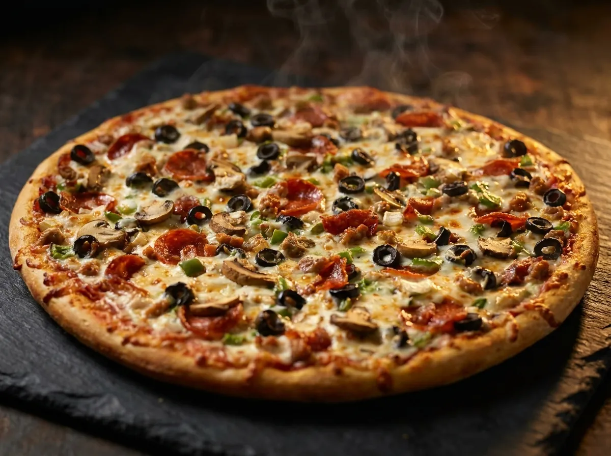 Halal Chicago deep dish and specialty pizza at Chicago Pizza and Pasta, Irving