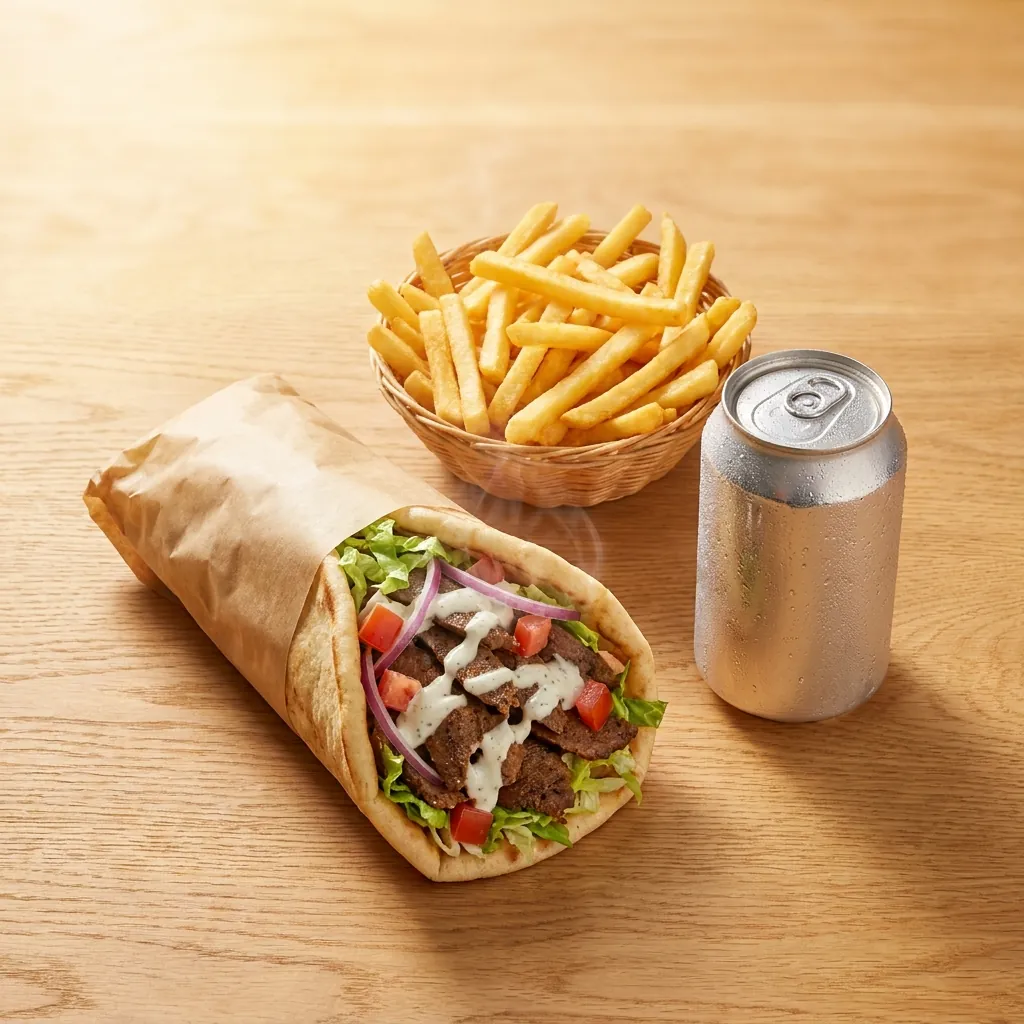 Gyro Lunch Combo at Chicago Pizza and Pasta