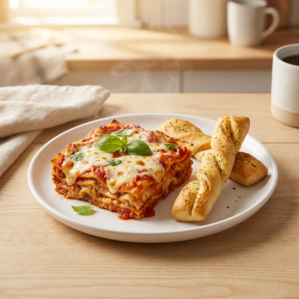 Lasagna Lunch at Chicago Pizza and Pasta