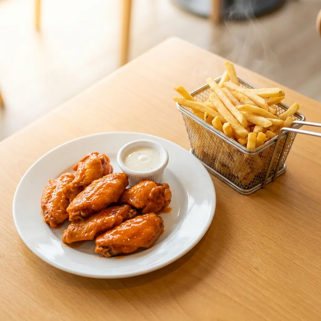 Wings Lunch at Chicago Pizza and Pasta