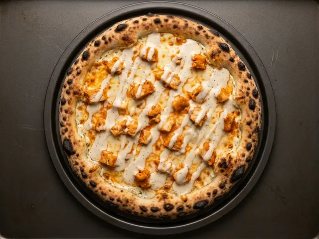 Buffalo Chicken Pizza from Chicago Pizza and Pasta in Irving, Texas
