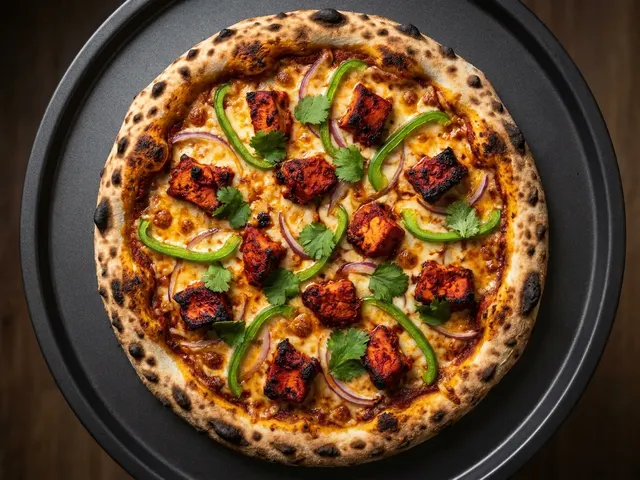 Chicken Tandoori Pizza from Chicago Pizza and Pasta in Irving, Texas