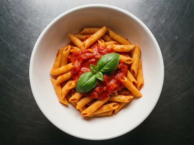 Gluten Free Penne with Marinara from Chicago Pizza and Pasta in Irving, Texas