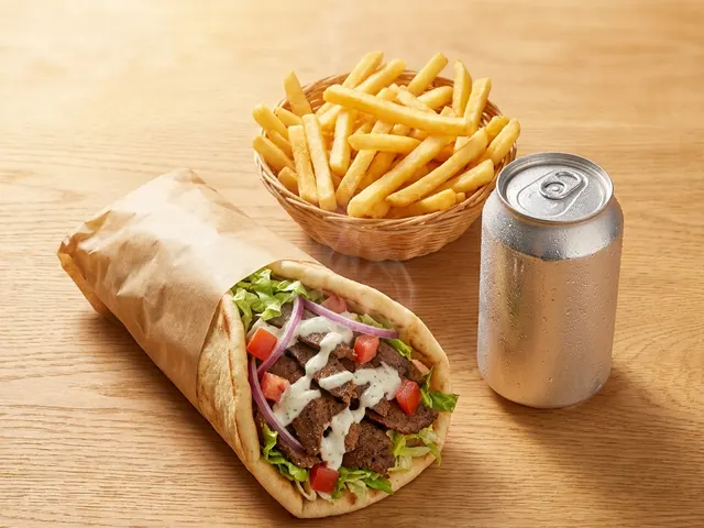 Gyro Lunch Combo from Chicago Pizza and Pasta in Irving, Texas