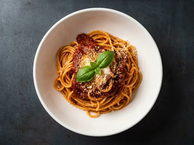 Spaghetti Pasta with Tomato Sauce from Chicago Pizza and Pasta in Irving, Texas